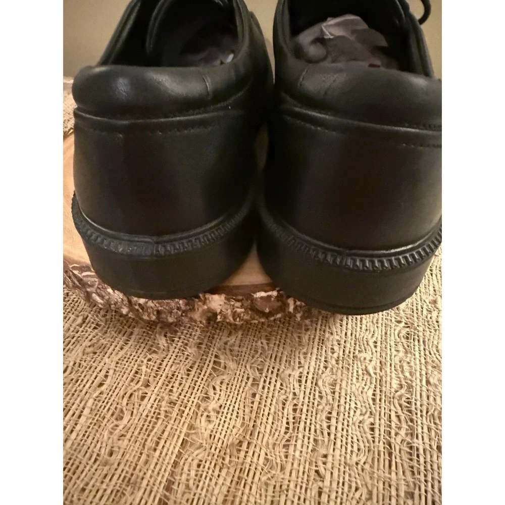 Men's Ecco Elliot Black Lace Up Dress Leather Oxford Dress Shoes Sz-11 EU 45